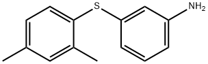 3-[(2,4-Dimethylphenyl)thio]benzenamine Structure